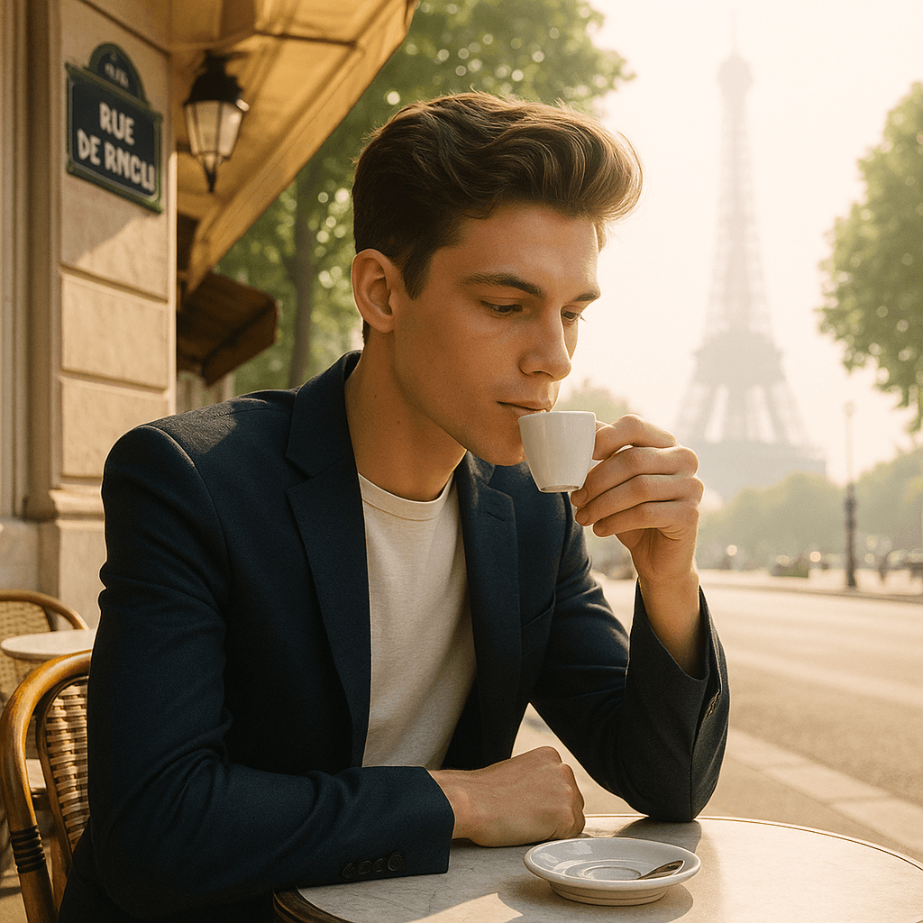 Parisian Café Morning
